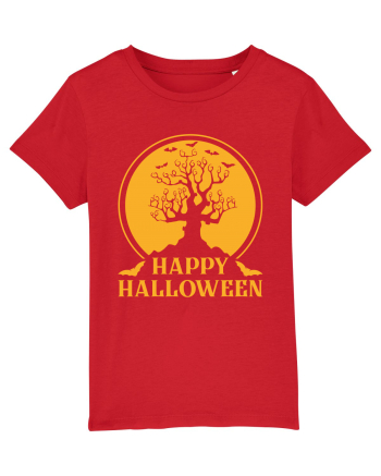 Happy Halloween Tree Red