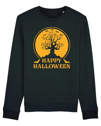 Happy Halloween Tree Black