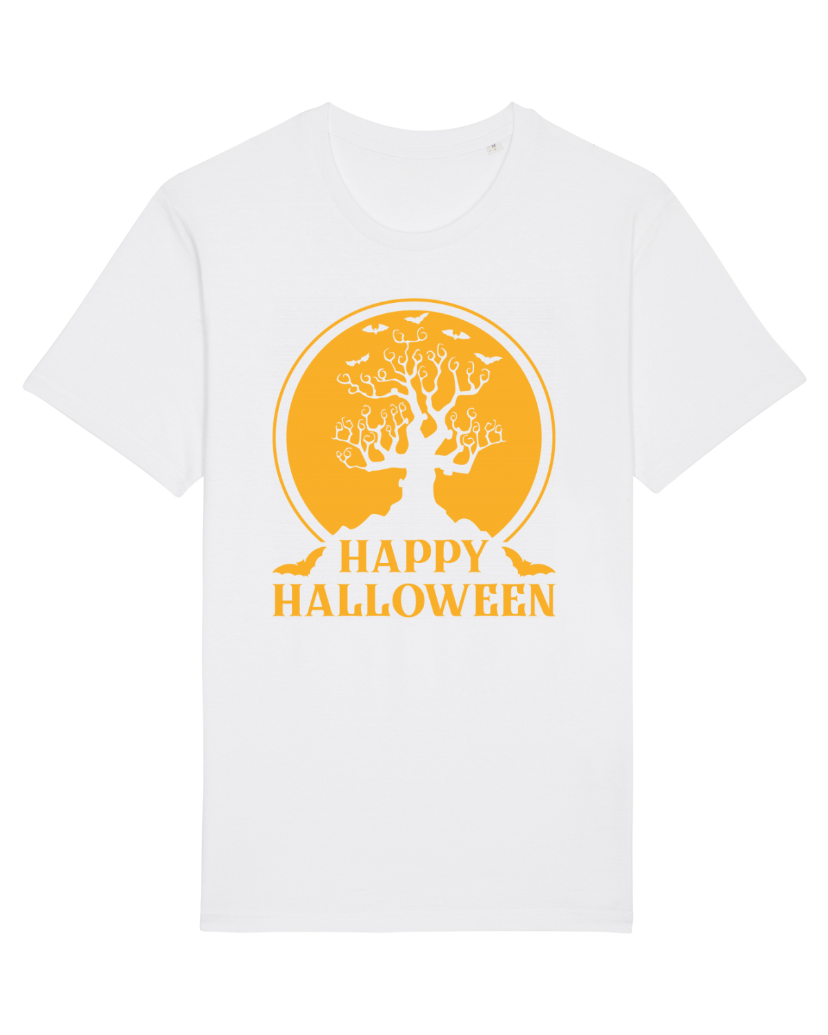 Tricou mânecă scurtă Unisex Rocker White
