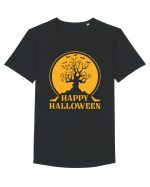 Happy Halloween Tree Tricou mânecă scurtă guler larg Bărbat Skater