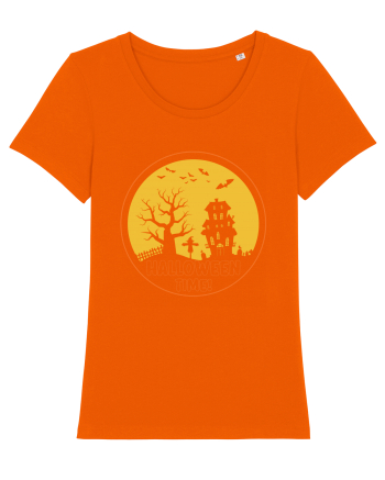 Happy Halloween Dark Night Bright Orange