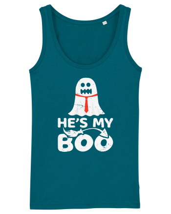 He is My Boo Cute Halloween Funny Ghost Ocean Depth