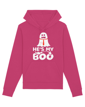 He is My Boo Cute Halloween Funny Ghost Raspberry