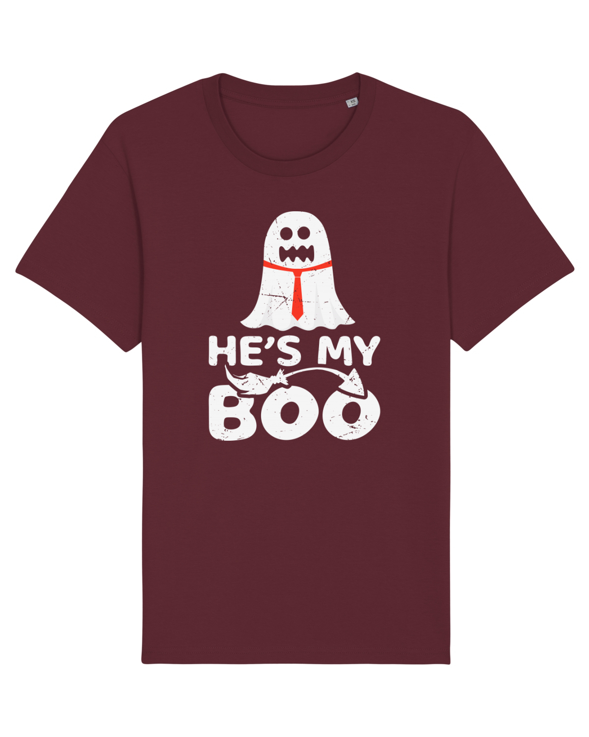 Tricou mânecă scurtă Unisex Rocker Burgundy