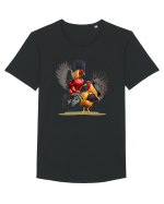 Cocoșii Regali Tricou mânecă scurtă guler larg Bărbat Skater