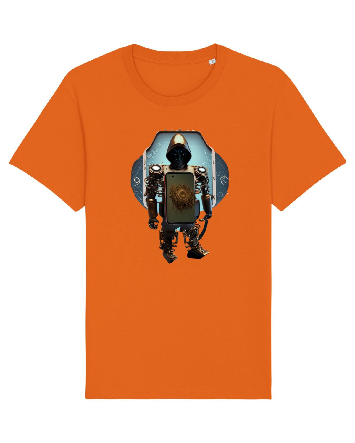 Tricou mânecă scurtă Unisex Rocker Bright Orange