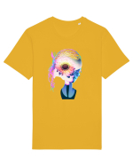 Vibrații neon Tricou mânecă scurtă Unisex Rocker
