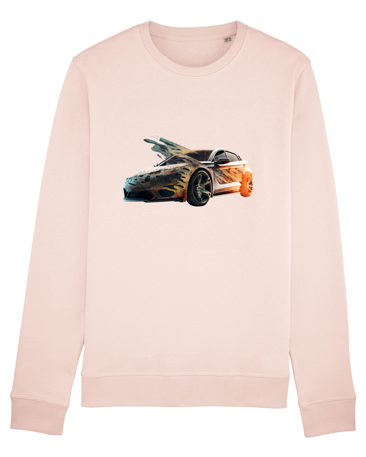 Bluză mânecă lungă Unisex Rise Candy Pink