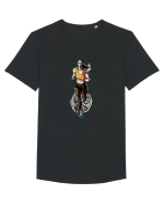 Spiritul Neînfricat Tricou mânecă scurtă guler larg Bărbat Skater
