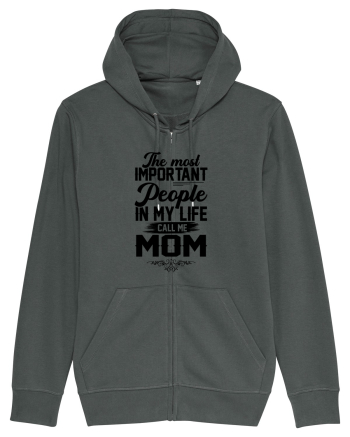 The Most Important People Call Me MOM Anthracite