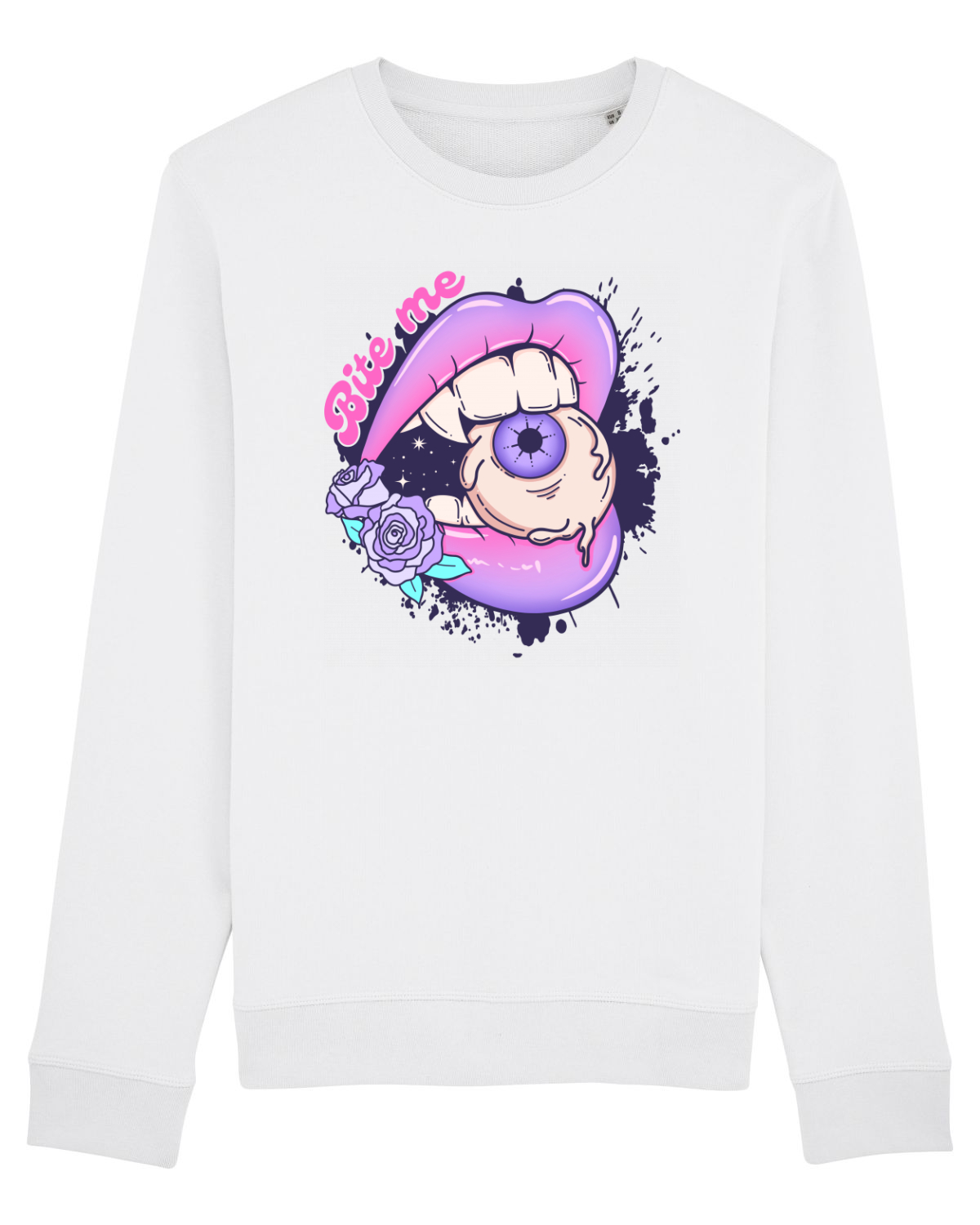 Bluză mânecă lungă Unisex Rise White