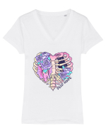 Dead Inside Tricou mânecă scurtă guler V Damă Evoker