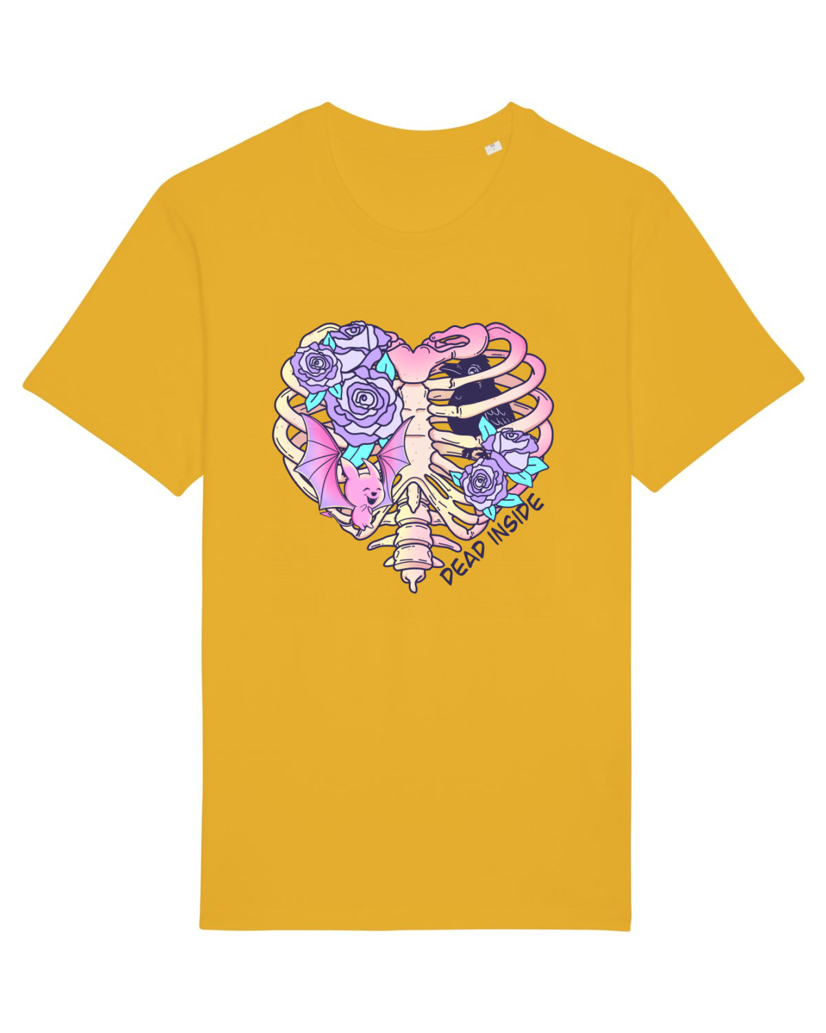 Tricou mânecă scurtă Unisex Rocker Spectra Yellow