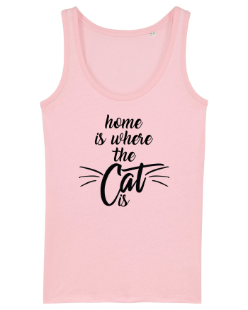 Home is where the cat is Cotton Pink