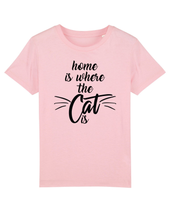 Home is where the cat is Cotton Pink