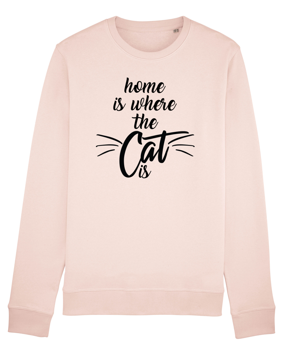 Bluză mânecă lungă Unisex Rise Candy Pink
