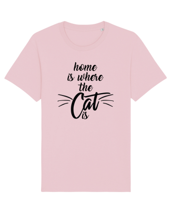 Home is where the cat is Cotton Pink