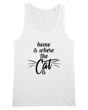 Home is where the cat is White