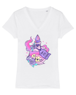 Don't open poison Tricou mânecă scurtă guler V Damă Evoker