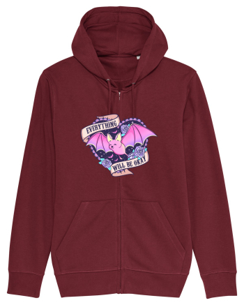 Everything Will Be Okay Burgundy