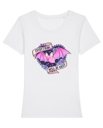Everything Will Be Okay Tricou mânecă scurtă guler larg fitted Damă Expresser