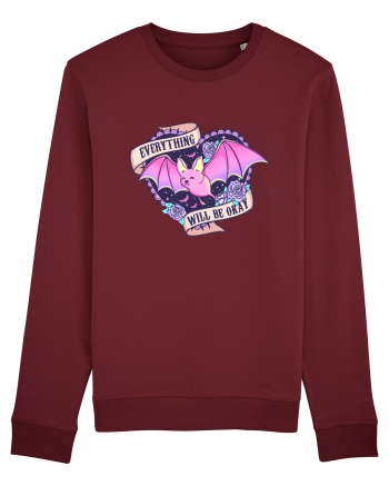 Everything Will Be Okay Burgundy