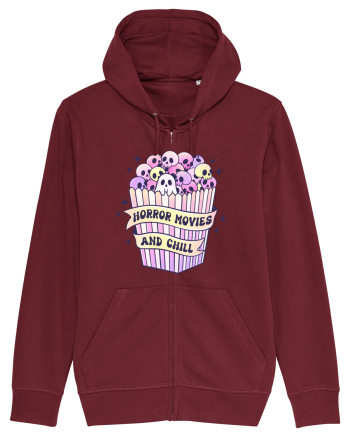 Horror Movies And Chill Burgundy