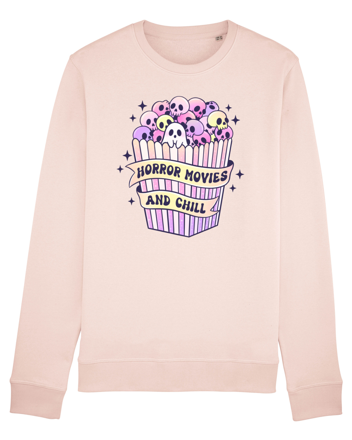 Bluză mânecă lungă Unisex Rise Candy Pink