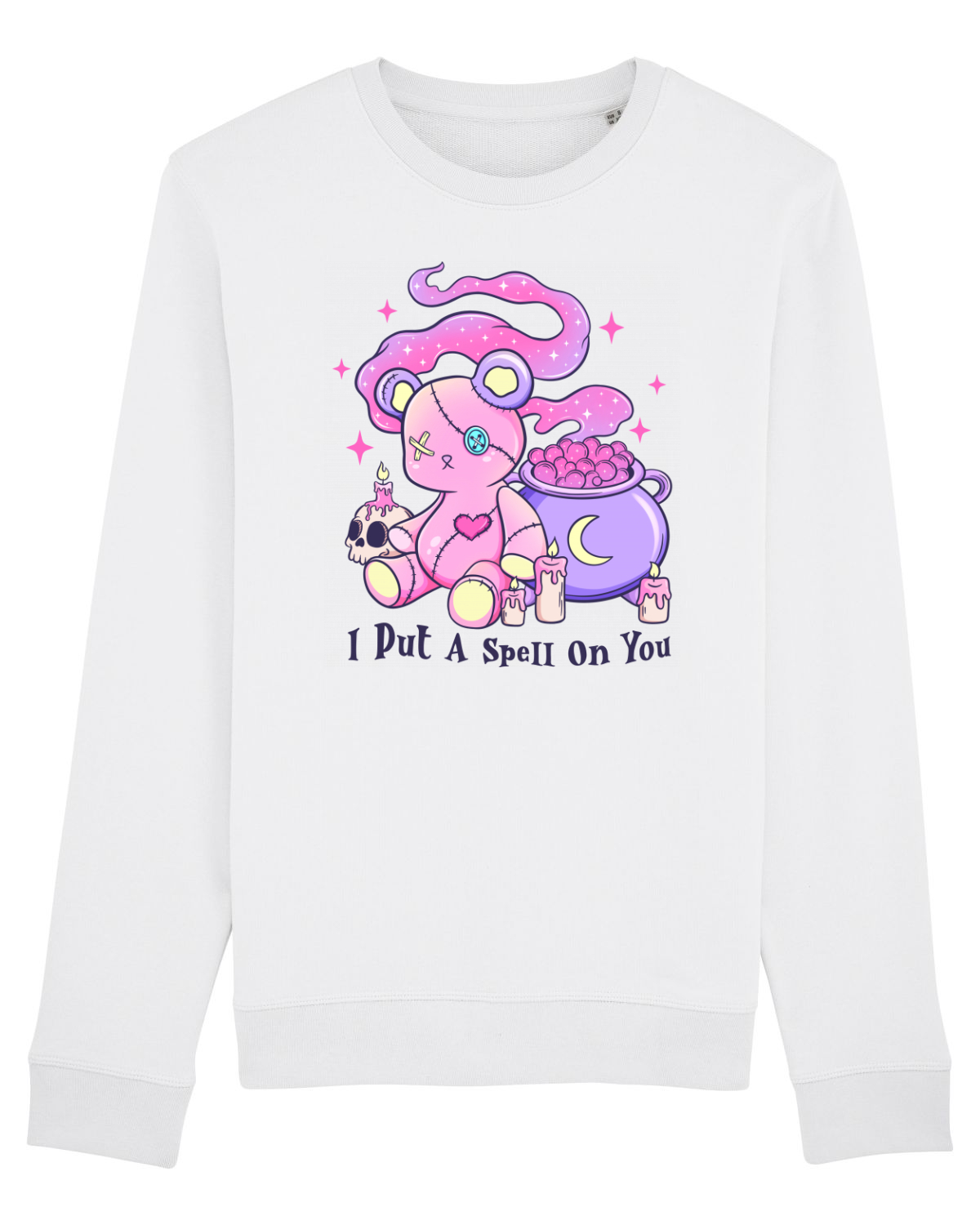 Bluză mânecă lungă Unisex Rise White