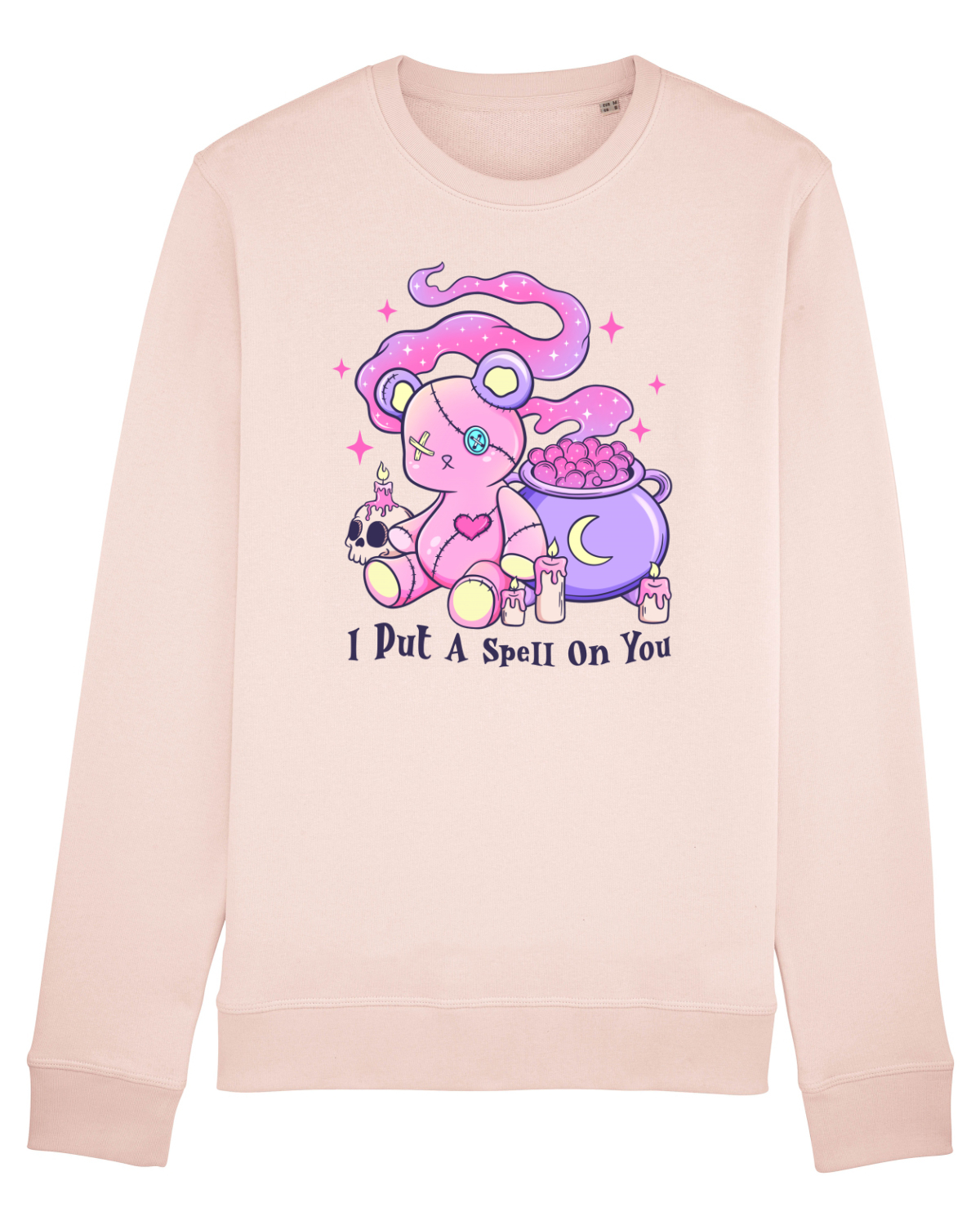 Bluză mânecă lungă Unisex Rise Candy Pink