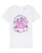 Just A Girl With A Doll Tricou mânecă scurtă  Copii Mini Creator