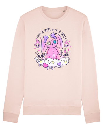 Just A Girl With A Doll Candy Pink