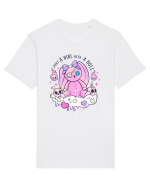 Just A Girl With A Doll Tricou mânecă scurtă Unisex Rocker