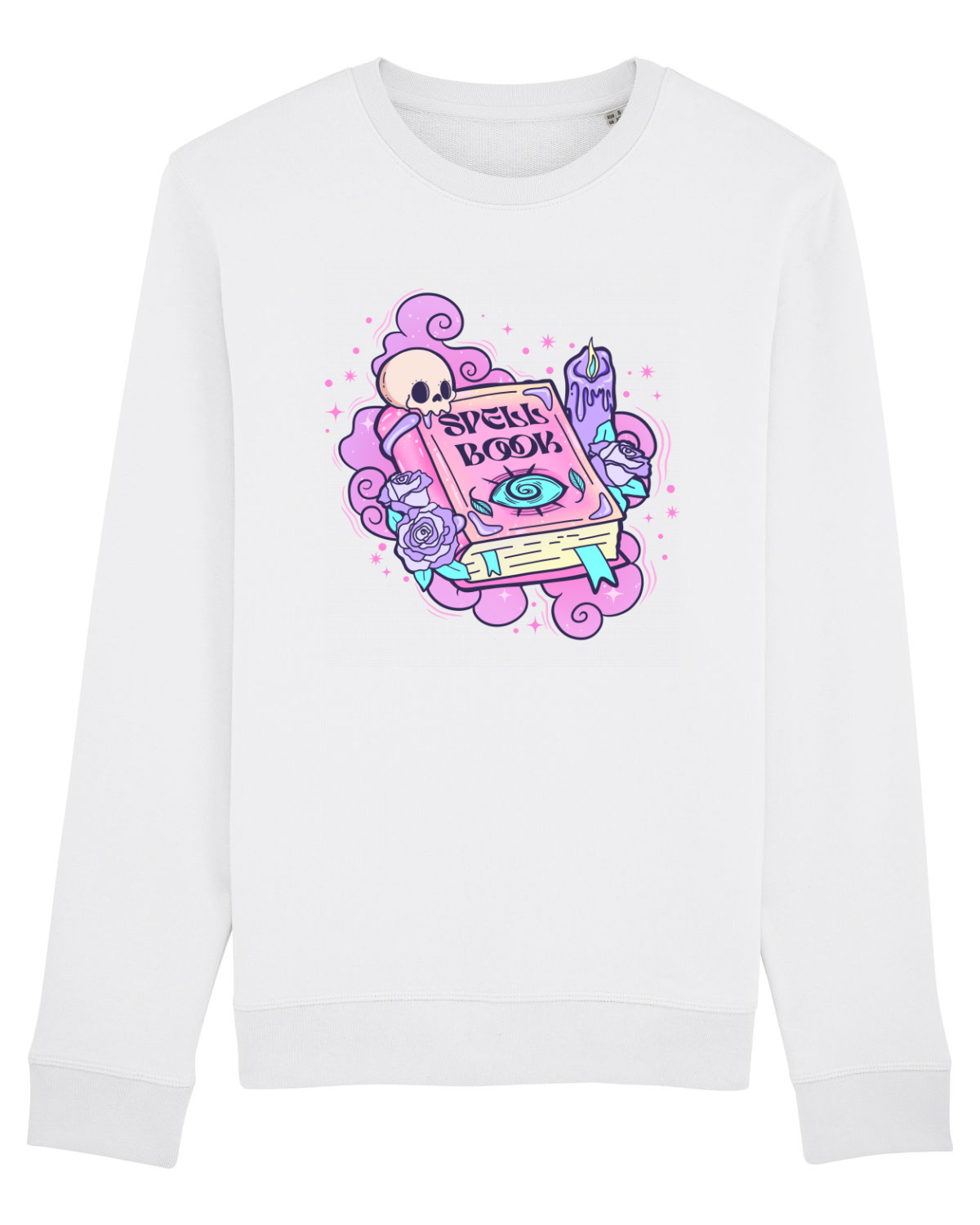 Bluză mânecă lungă Unisex Rise White
