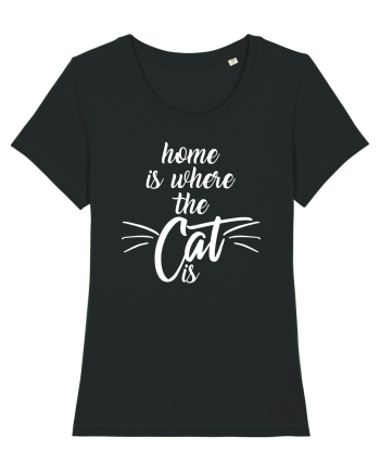 Home is where the cat is Black
