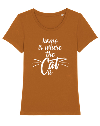 Home is where the cat is Roasted Orange