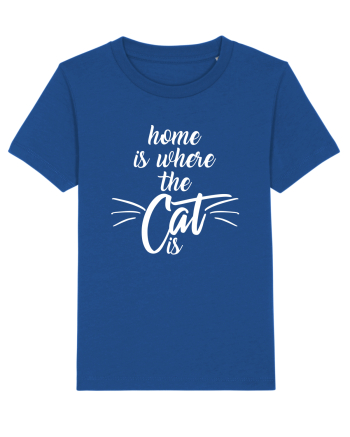 Home is where the cat is Majorelle Blue