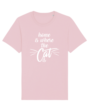 Home is where the cat is Cotton Pink
