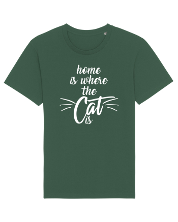 Home is where the cat is Bottle Green