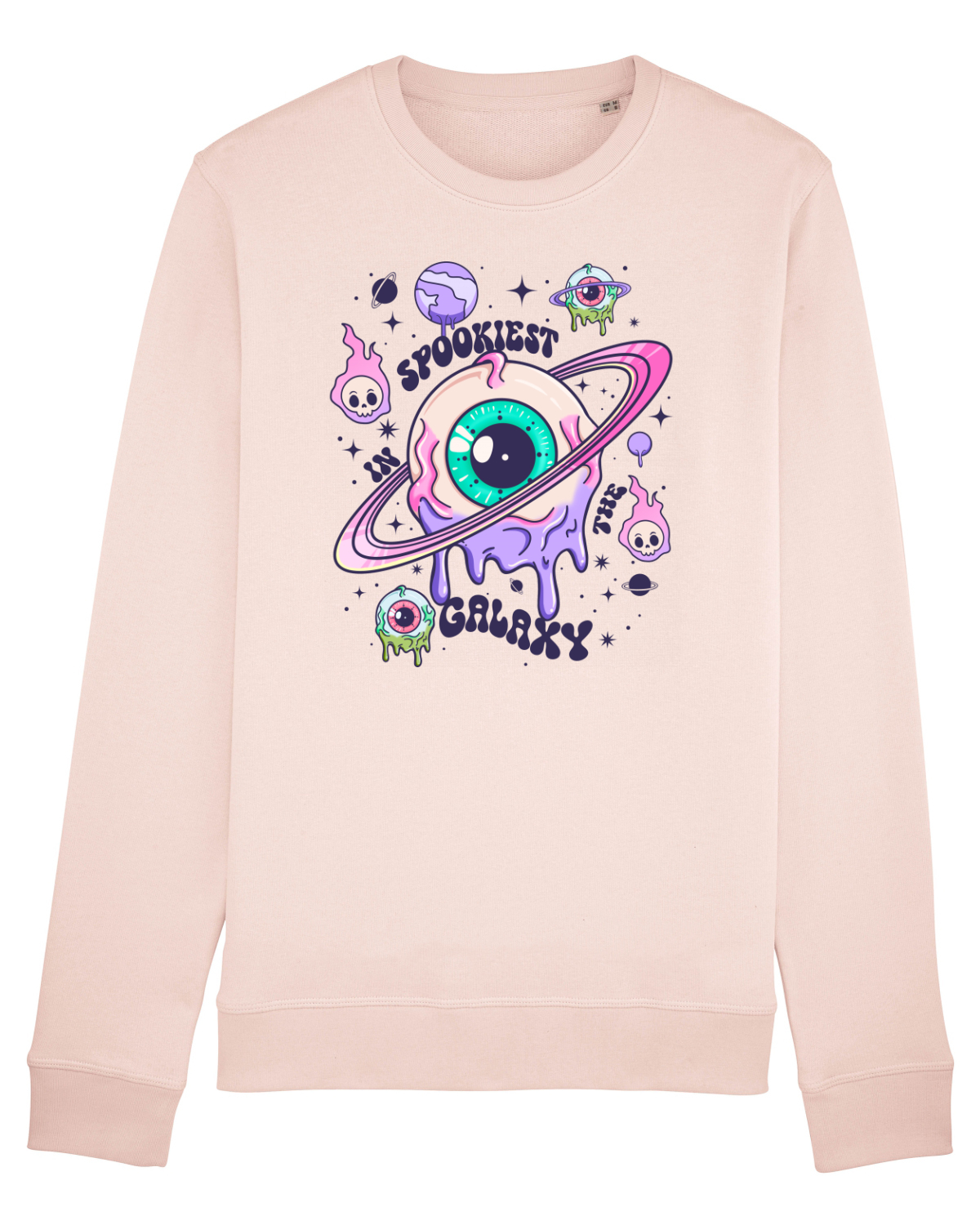 Bluză mânecă lungă Unisex Rise Candy Pink