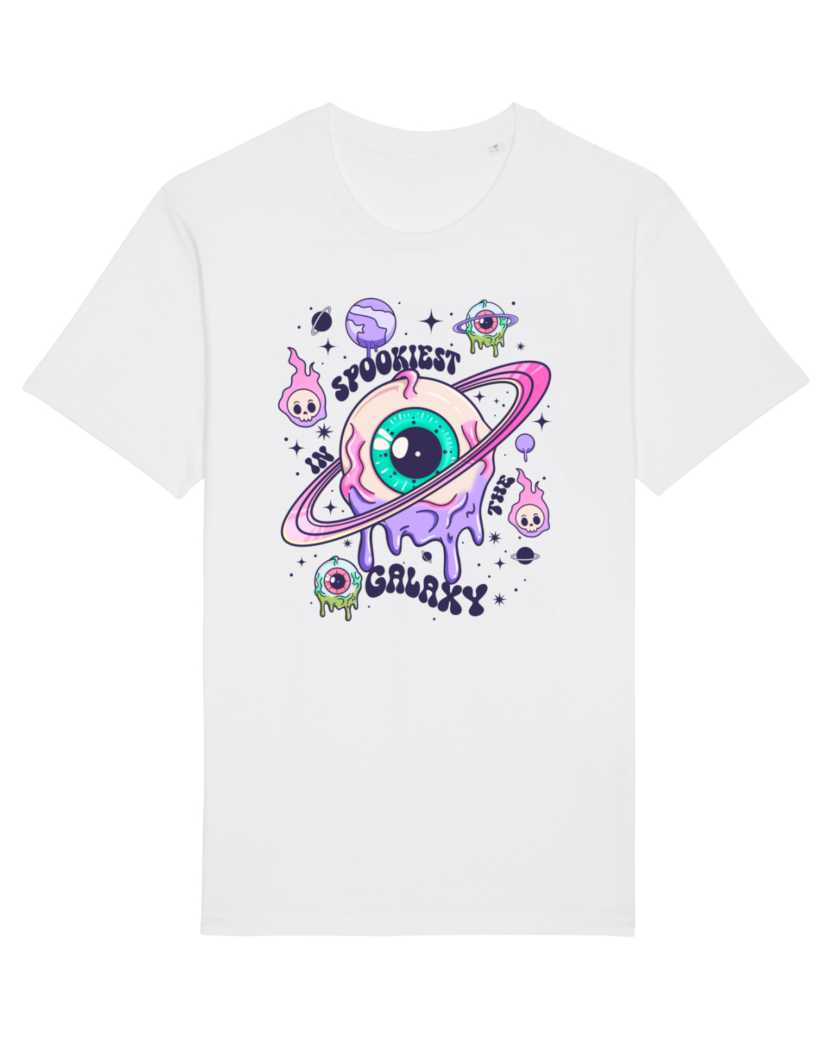 Tricou mânecă scurtă Unisex Rocker White
