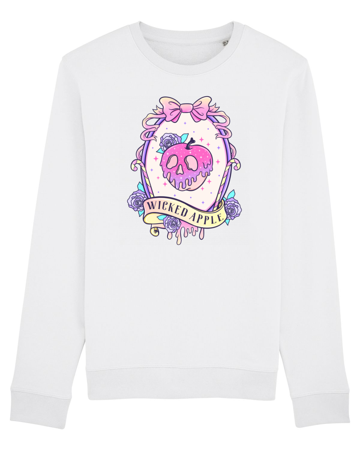 Bluză mânecă lungă Unisex Rise White