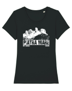 Călător în România - Vf Piatra Mare Tricou mânecă scurtă guler larg fitted Damă Expresser