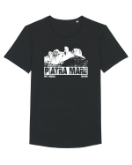 Călător în România - Vf Piatra Mare Tricou mânecă scurtă guler larg Bărbat Skater