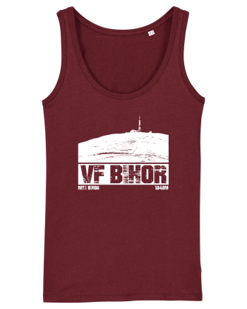 Călător în România - Vf Bihor Burgundy