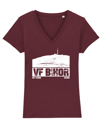 Călător în România - Vf Bihor Burgundy