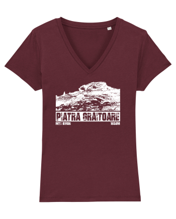 Călător în România - Vf Piatra Grăitoare Burgundy