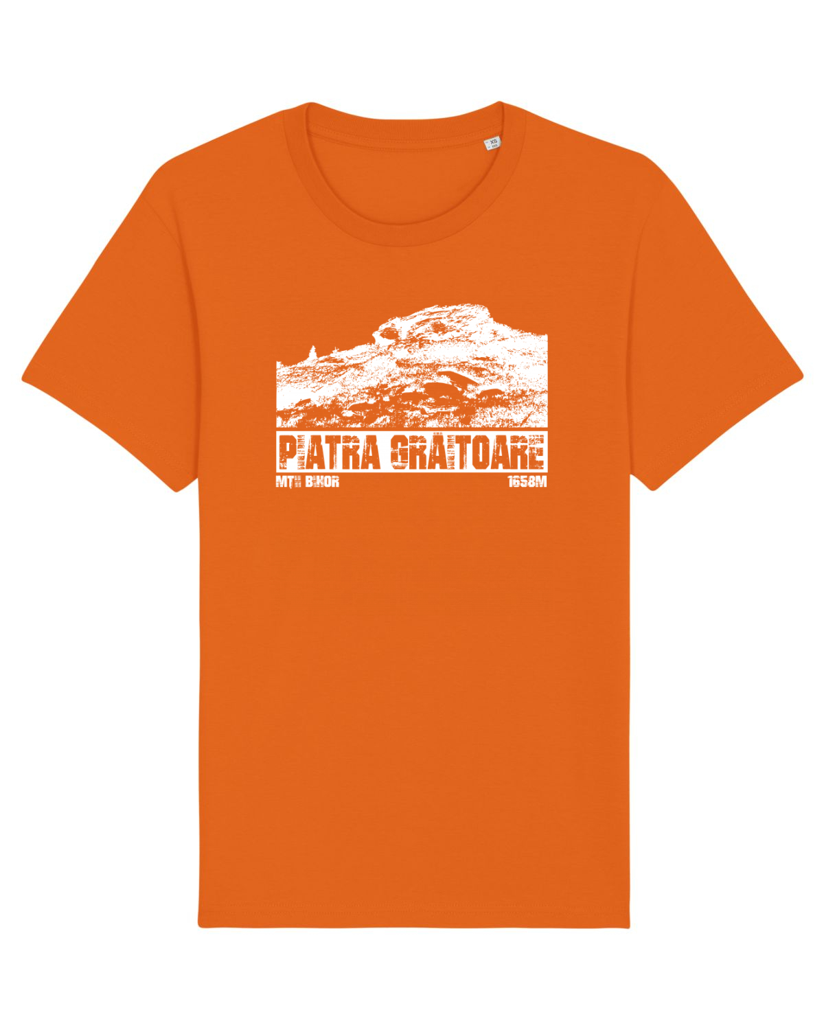 Tricou mânecă scurtă Unisex Rocker Bright Orange