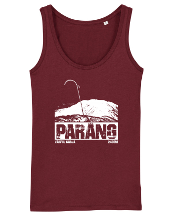 Călător în România - Vf Cârja in Parâng Burgundy