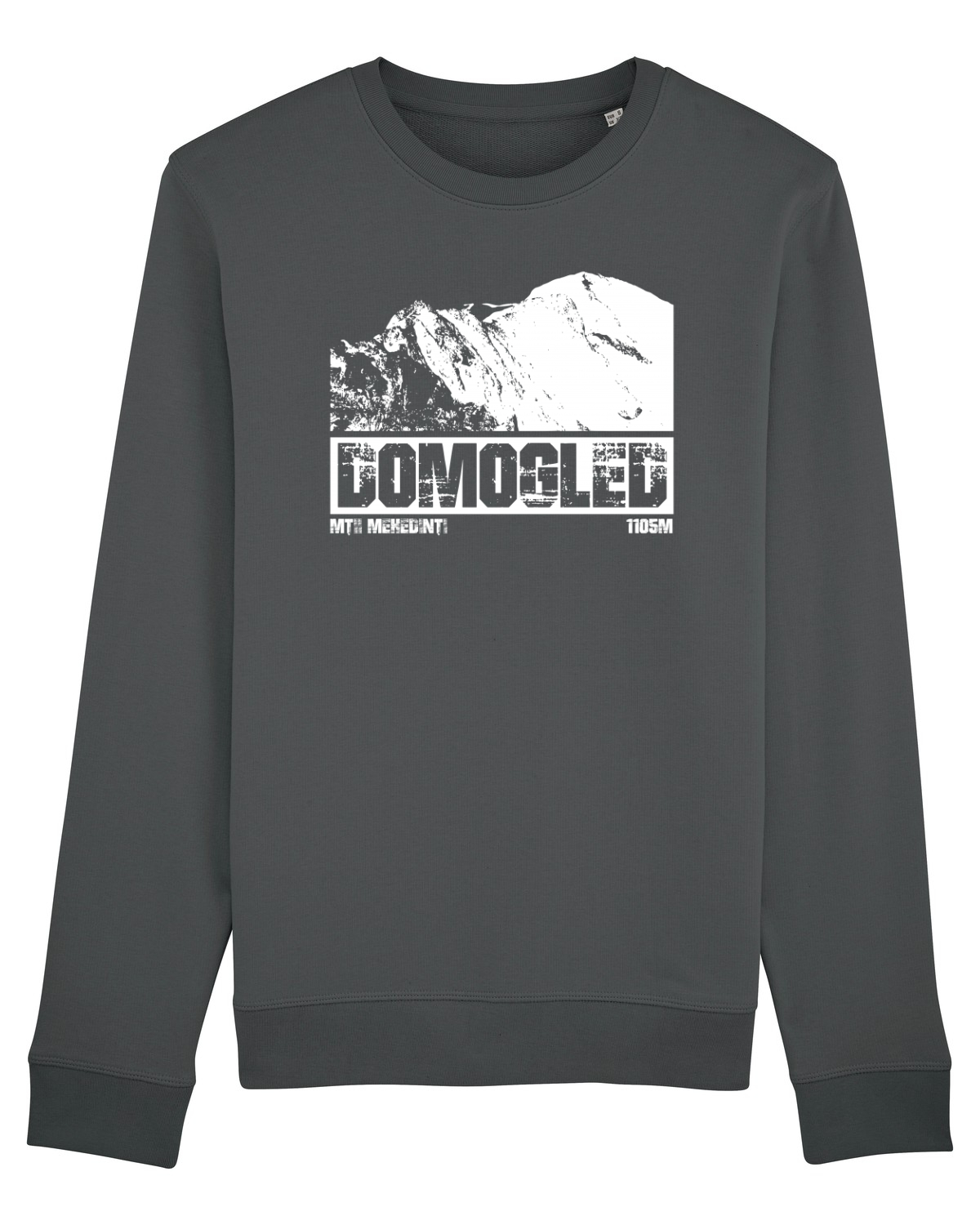Bluză mânecă lungă Unisex Rise Anthracite